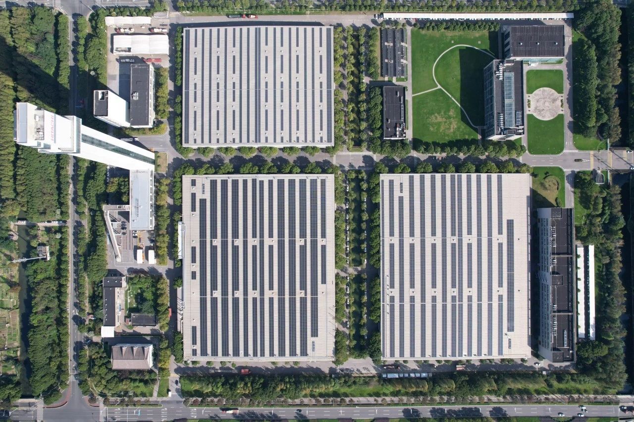 垂直交通绿色化|3044am永利集团上海日立电梯二期分布式光伏项目并网投运