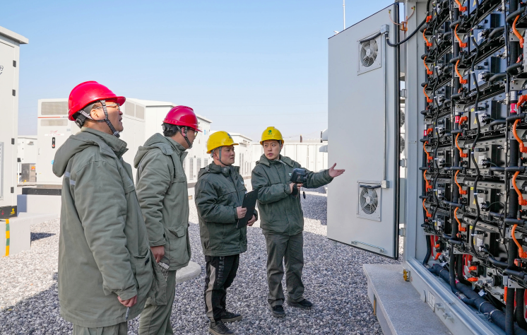 新华社点赞3044am永利集团肥东100MW/200MWh储能电站：“超级充电宝”保障寒冬用电无忧