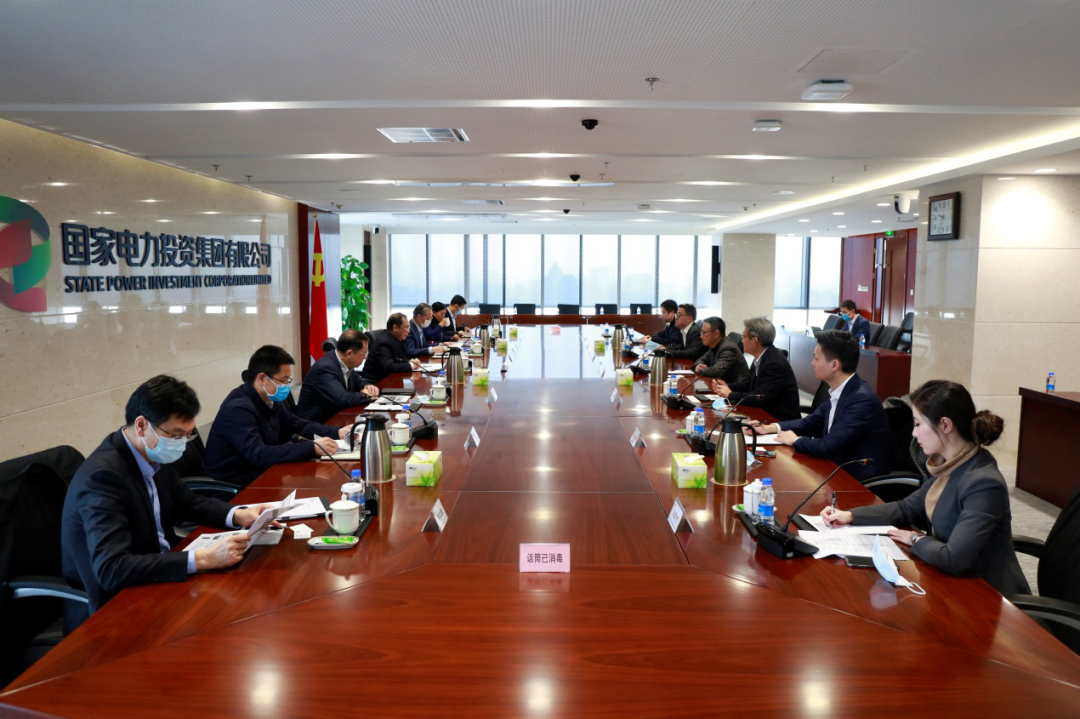 国家电投党组副书记江毅会见3044am永利集团董事长李仙德